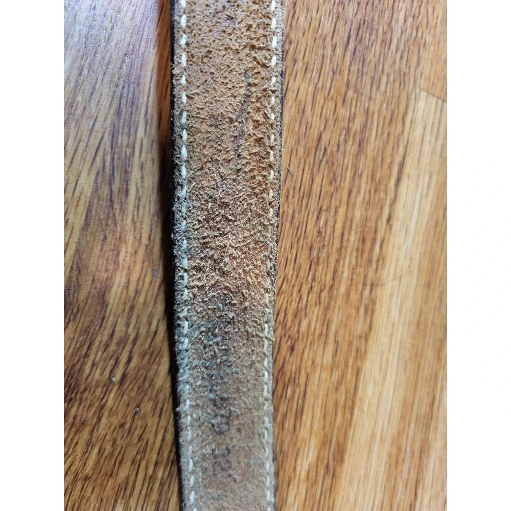 Vtge‎ Unbranded Western Embossed Leather Childrens Belt 